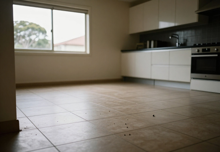 Cockroach-free kitchen in Chiswick after treatment